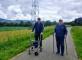 Sortie marche sur la voie verte  Résidence Marius Lacrouze Charnay-Lès-Mâcon